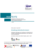 Cover RISP Texte 1 /2014