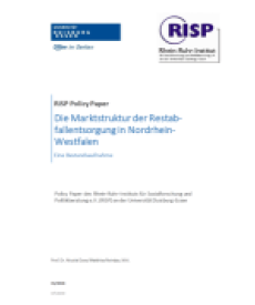 Die Marktstruktur der Restabfallentsorgung in NRW - Eine Bestandsaufnahme